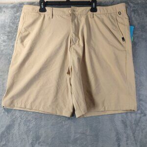 Quiksilver Mens Amphibian Shorts 40 Khaki 4WayStretch Water Repellent Outdoor
